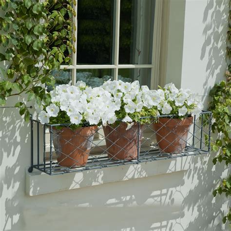 lowes metal window boxes|easy window boxes for deck.